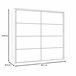 Armario RICCIANO puertas correderas 230x215cm roble Roble