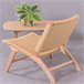 Sillón nórdico en madera de haya y cuerda ecológica - Liam Haya