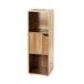 Mueble 3 estantes con una puerta Madera