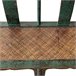 Banco de madera Verde