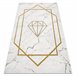 Alfombra EMERALD exclusivo 1019 glamour 80x150 Crema