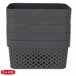Curver Pack 5 cestas organizadoras Infinity 4,5L Gris