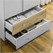 Armario de Ropa Melamina de Madera HOMCOM Blanco