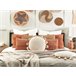 Beliani Cojín decorativo MADIA Beige