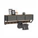 Perchero de Pared para Pasillo Estilo iIndustrial FHK26-N SoBuy Marron