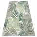 Alfombra de cuerda sisal COLOR Hojas Selva 160x230 Verde