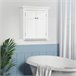 Armario de Pared MDF kleankin, hogar - baño Blanco