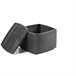 Mesa de centro-baúl de exterior Kilu Gris Oscuro