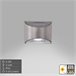 Aktive Set de 4 apliques solares LED 5-10 lúmenes Gris