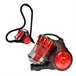 Aspirador de trineo EDM 700W tecnología multiciclónica sin bolsas A Rojo