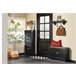 Banco Zapatero con 1 Solapa FSR82-L-SCH SoBuy Negro