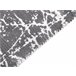 Beliani Alfombra de pelo corto HANLI 140x200 Gris