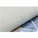 Alfombra lavable ANDRE 1216 Cubo Geométrico 160x220 Azul
