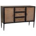 Aparador de metal Marron