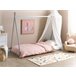 Beliani Cama infantil Madera de pino SAURAT 94x206 Beliani Cama infantil Madera de pino SAURAT 94x206 Blanco