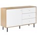 Beliani Aparador PALMER 120 Blanco