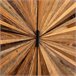 Armario de madera y metal de 2 puertas Negro