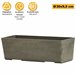 Jardinera 30 cm Gris Claro