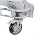 Sofá tuk tuk de metal y tapizado Blanco