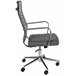 Silla de oficina - Canby - Simil cuero Gris
