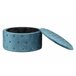 Puff Metal Adda Home Azul