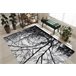 Alfombra EMERALD exclusivo 3820 glamour 240x330 Gris