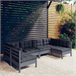 Conjuntos de jardin Gris