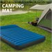 Colchón hinchable individual TruAire Camping Matress c/hinchador incluido INTEX Azul