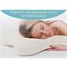 Almohada Mariposa Plana Viscoelástica Funda Algodón Blanco