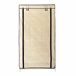 Armario Zapatero Tela con Puerta Cremallera Nyana Home  27 pares 88 Beige