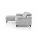 Chaise longue con cama TITUS Antracita