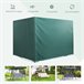 Funda Protectora para Columpio PE Outsunny Verde