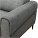 Chaise longue con cama ELIA Gris