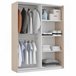 Armario Dormitorio Onix Habitación Blanco/ Madera