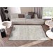 Alfombra geométrica con relieve HL-VINTAGE - ATTICGO 80x150 Crema