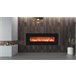 Chimenea eléctrica mural SINED CAMINETTO APRICA negra Negro
