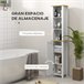 Armario de Baño MDF, Melamina de Madera kleankin, hogar - baño Blanco