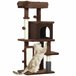 Árbol para Gatos Aglomerado de Madera PawHut Árbol para Gatos Aglomerado de Madera PawHut Marron