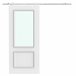 Kit Instalacion Puerta Corredera Acero Inoxidable HOMCOM 2 Plateado