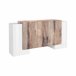 Aparador efecto madera 170 Blanco/ Madera