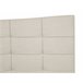 Beliani Cama con somier Poliéster LANNION 183x223 Beige