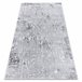 Alfombra MEFE moderna 8725 Huella dactilar Structural 140x190 Gris