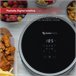 Air Fryer con pantalla digital y temperatura ajustable SwissHome Negro