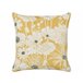 Beliani Cojín decorativo SCIRPUS Blanco/ Beige