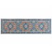 Beliani Alfombra de pelo corto RITAPURAM 60x200 Azul