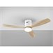 Lámpara Ventilador Metal Serie Siroco Blanco