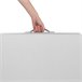 Aktive Mesa plegable camping ajustable en altura y antideslizante Gris