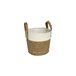 Cesta LARA fibra vegetal 27x24x27cm Natural