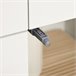 Alacena de Cocina MDF, Melamina de Madera HOMCOM, hogar - cocina Blanco