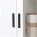 Alacena de Cocina Melamina de Madera HOMCOM, hogar - cocina Blanco